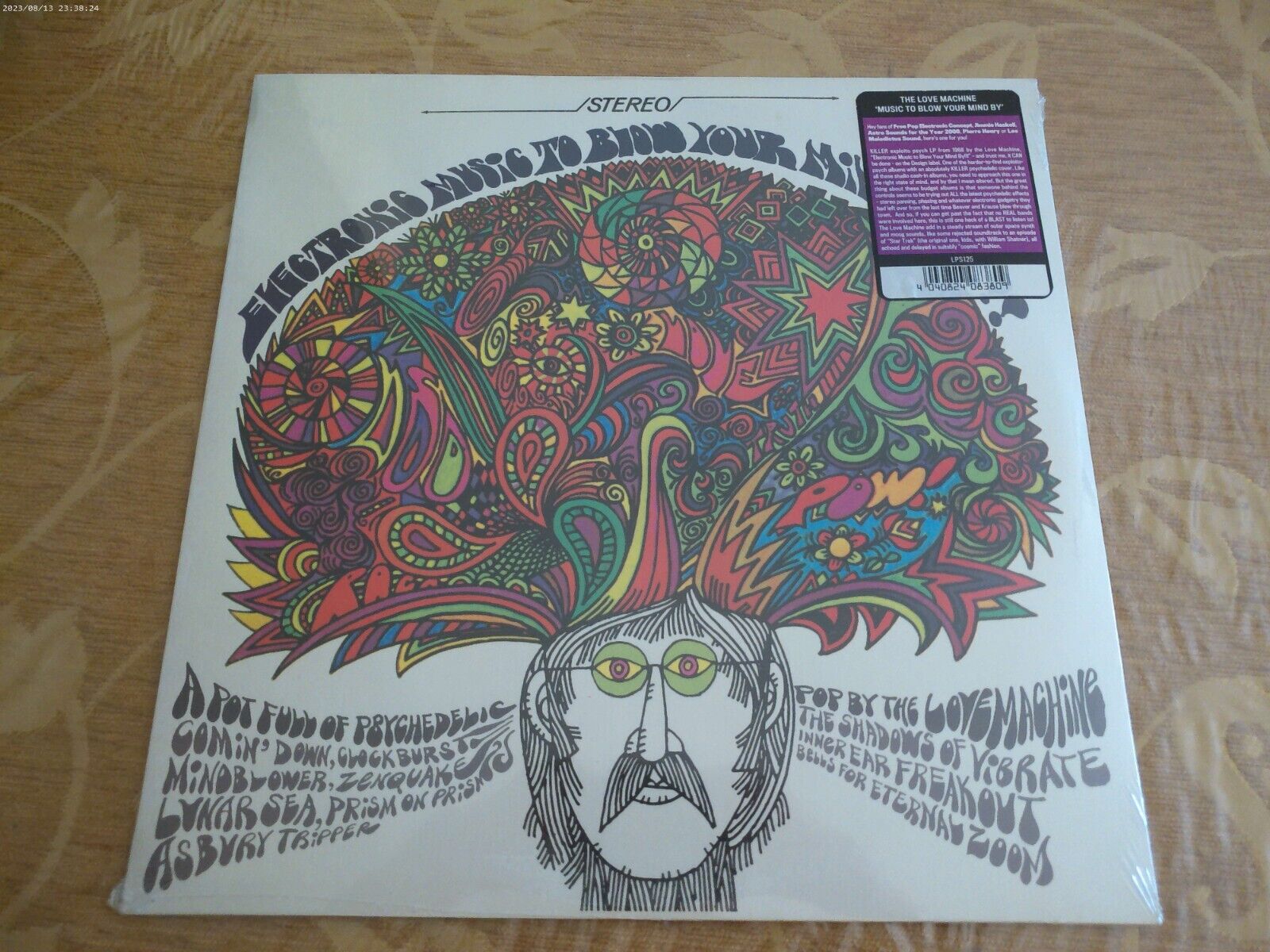 The Love Machine ‎– Electronic Music To Blow Your Mind By!!! LP 2013 Spain M/M