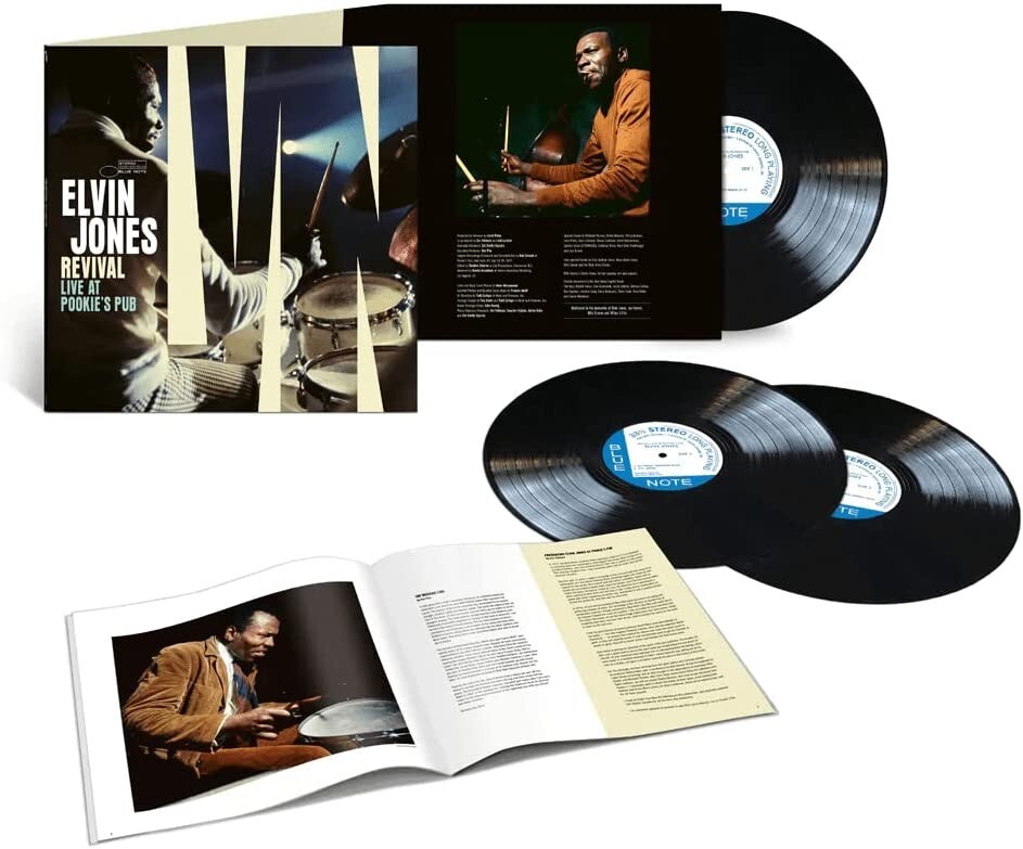 ELVIN JONES - Revival Live At Pookie'S Pub (2021) 3 LP Vinyl