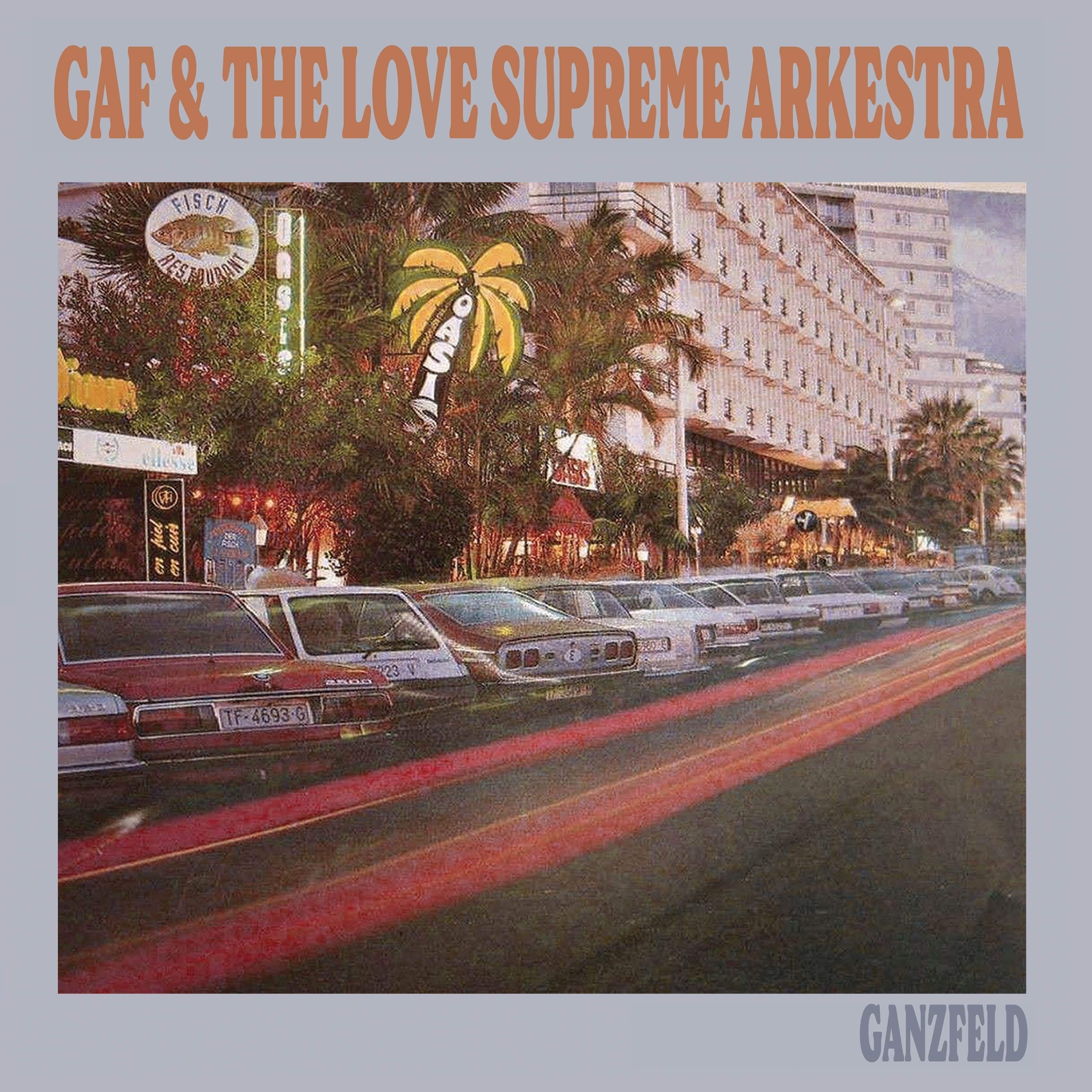 GAF & The Love Supreme Arkestra Ganzfeld (Vinyl LP) 12" Album