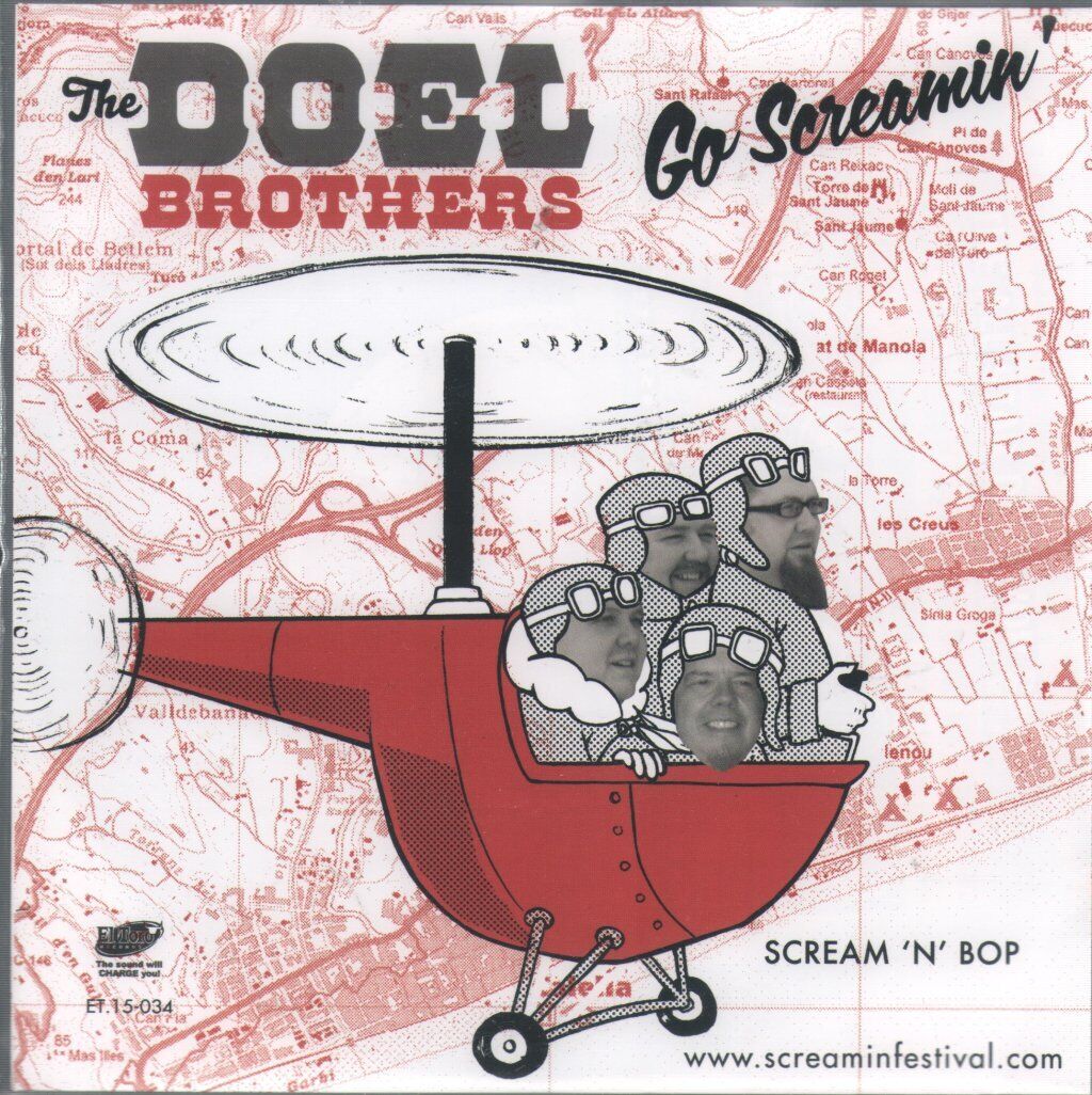 Doel Brothers Scream &#039;n&#039; Bop 7" vinyl Europe El Toro 2014 b/w 'I Left