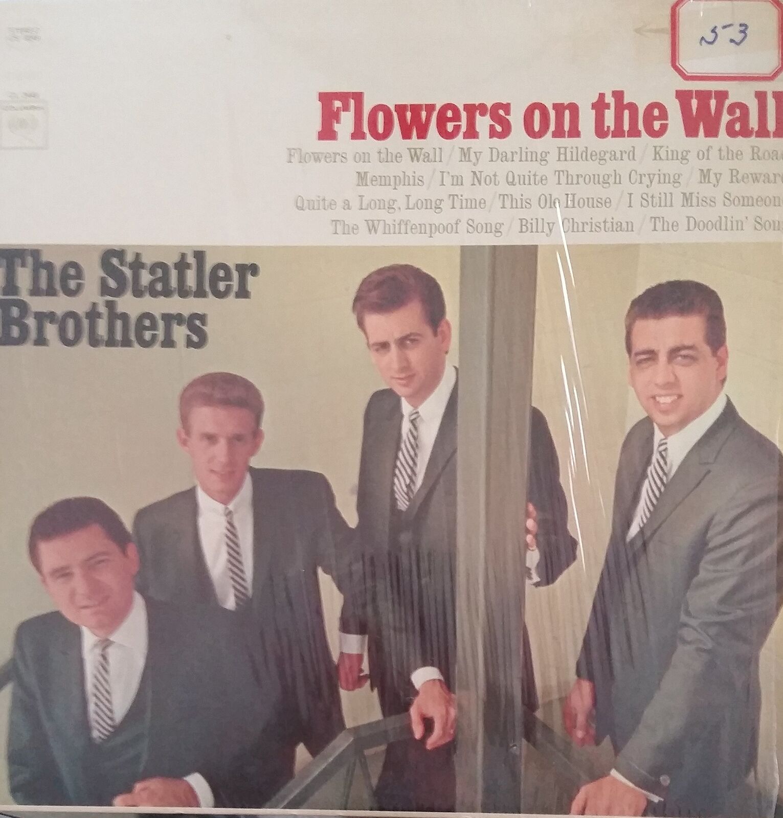 Statler Brothers Flowers on the Wall (CD)