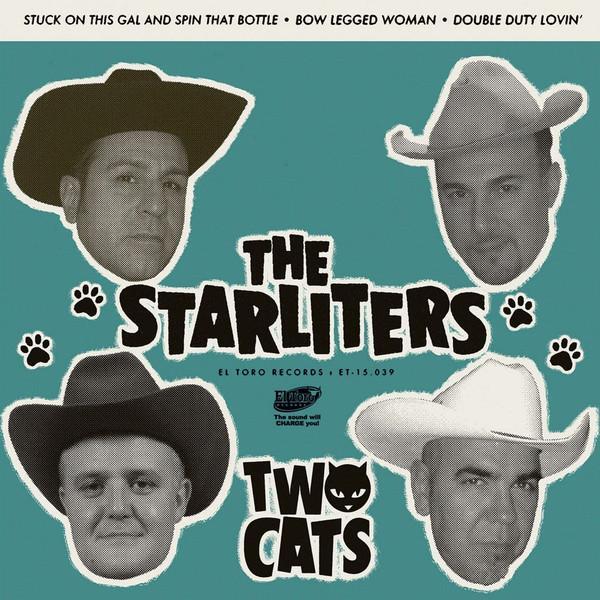 Starliters Two Cats 7" vinyl Spain El Toro 2014 EP in picture sleeve ET15039