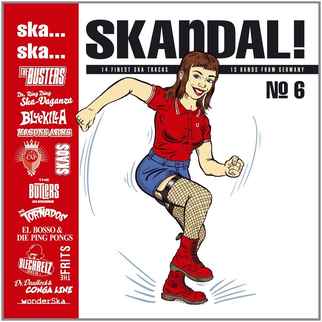 Various Artists Ska, Ska, Skandal No. 6 (+ Download) (Vinyl LP)