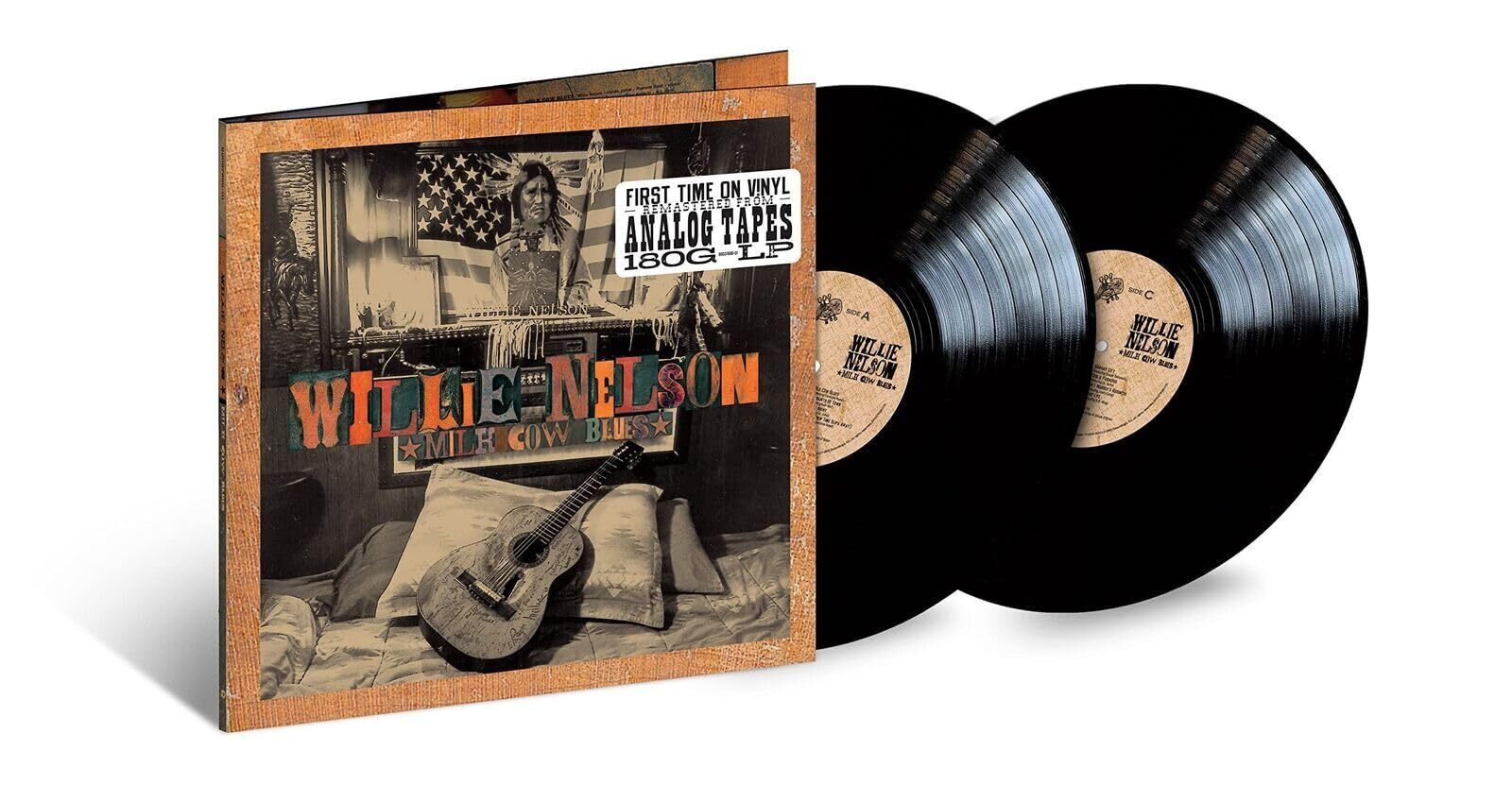 willie nelson milk cow blues (orange (Vinyl LP)