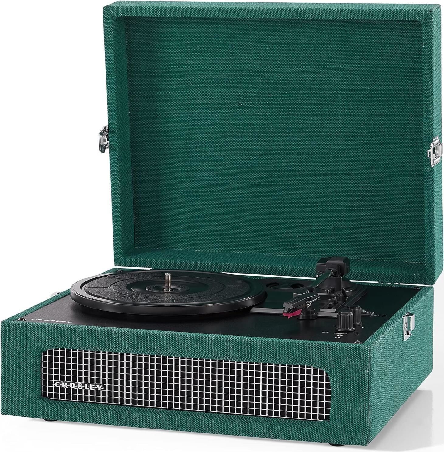Audio & Hi-Fi Crosley: Voyager Portable Turntable (Dark Aegean) (Turntable / Gir
