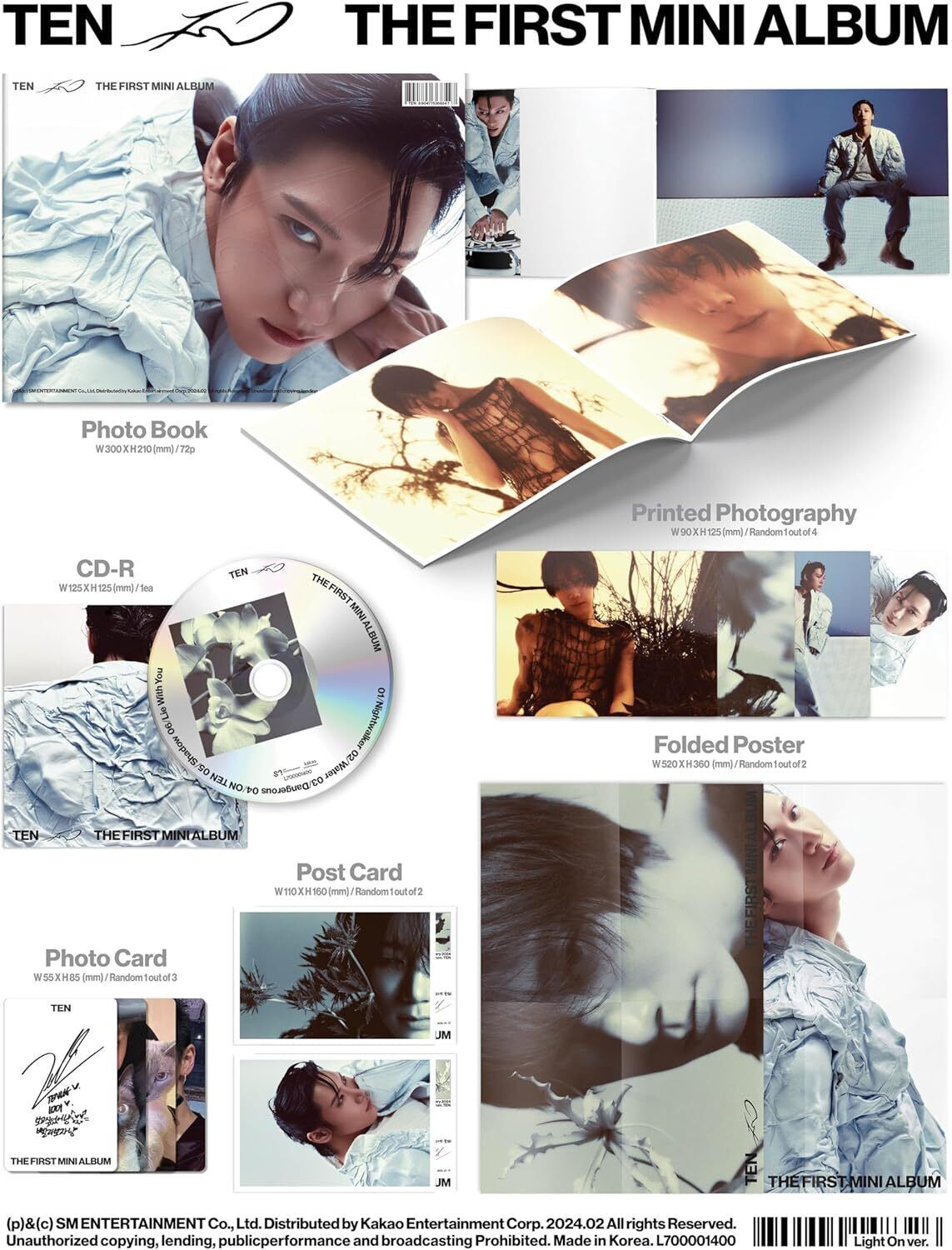 Ten Ten (Photobook 1 Ver.) (CD) Album
