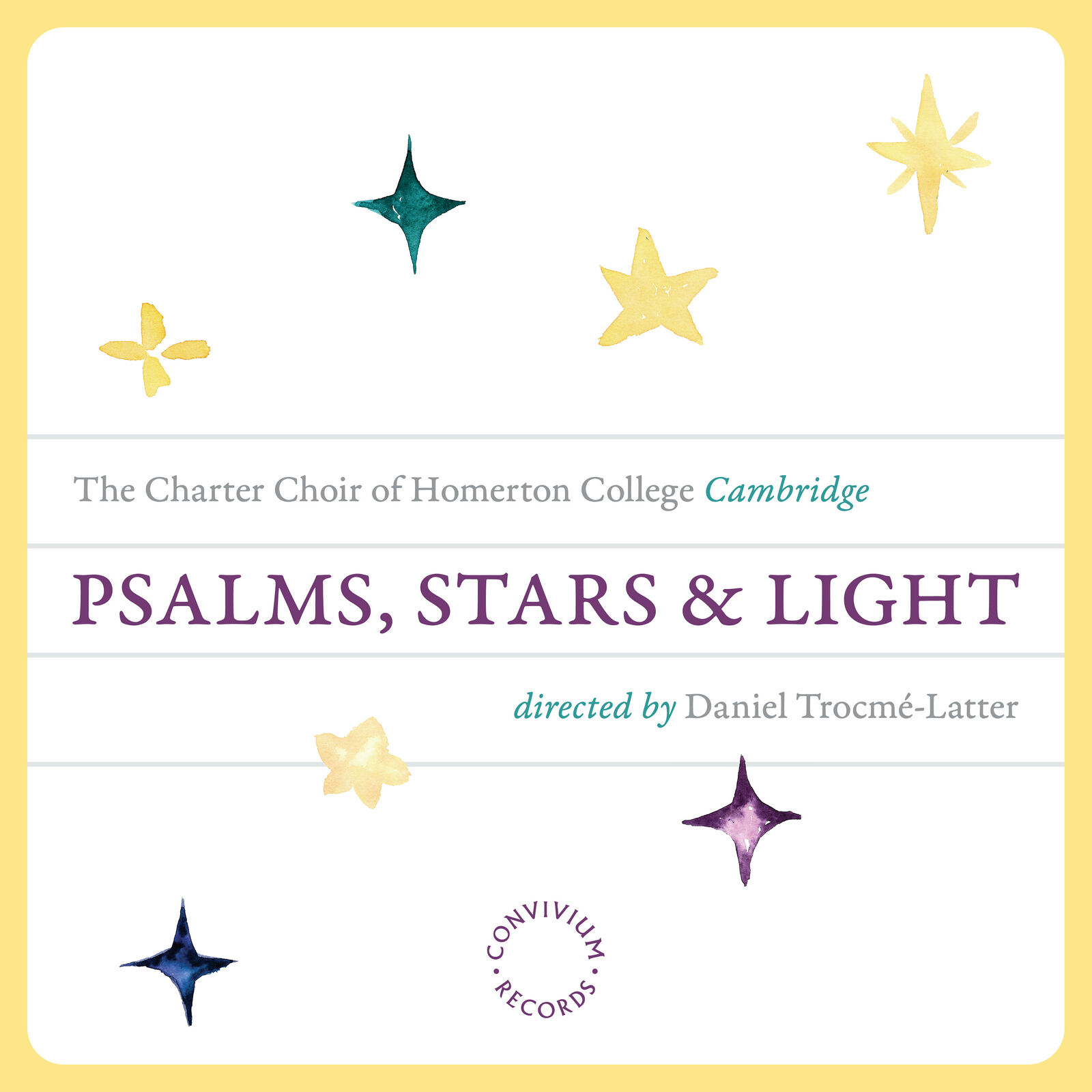Daniel Trocmé-Latter Psalms, Stars & Light (CD) Album