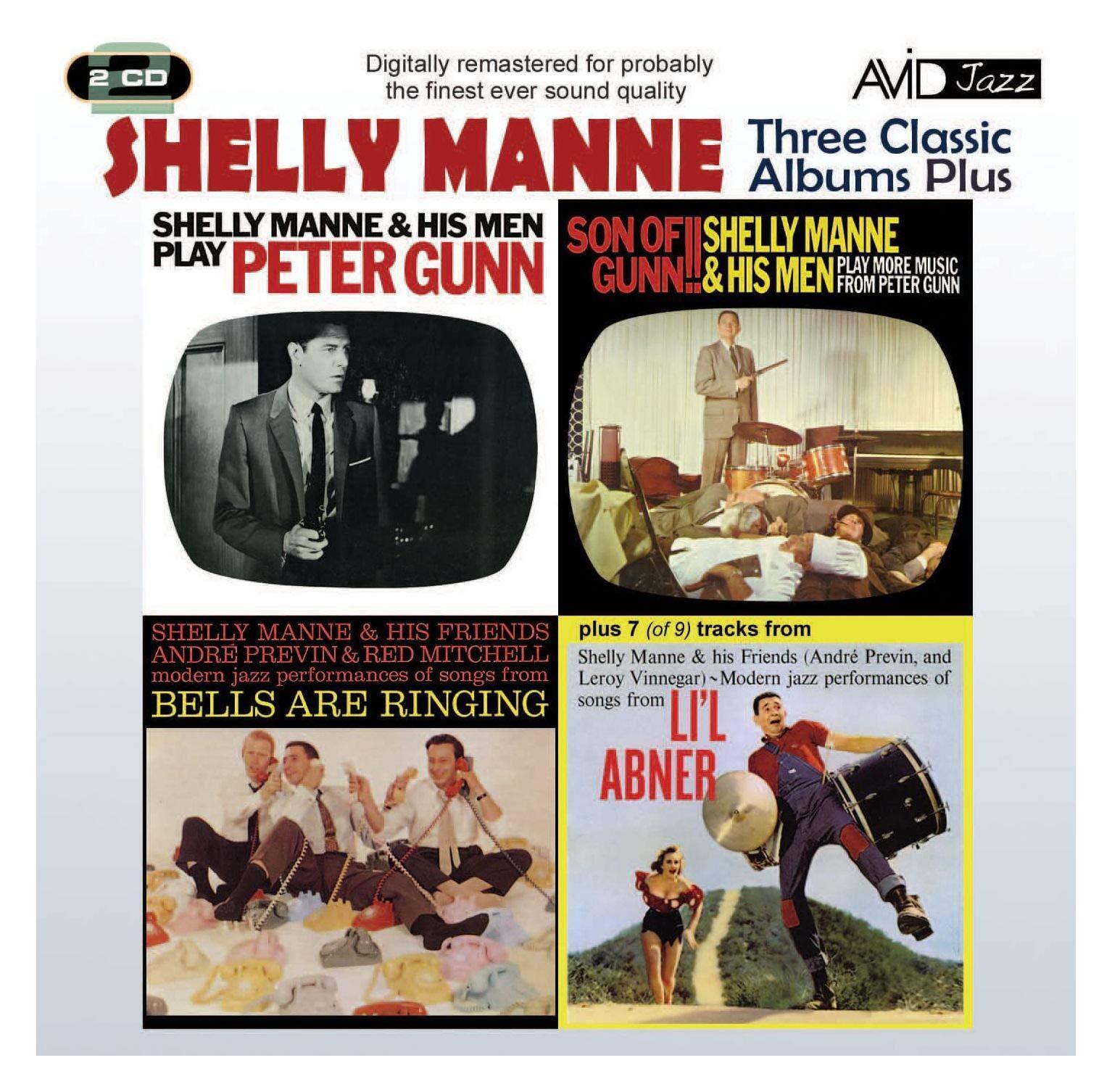 Manne Shelly Three Classic Albums Plus (CD)