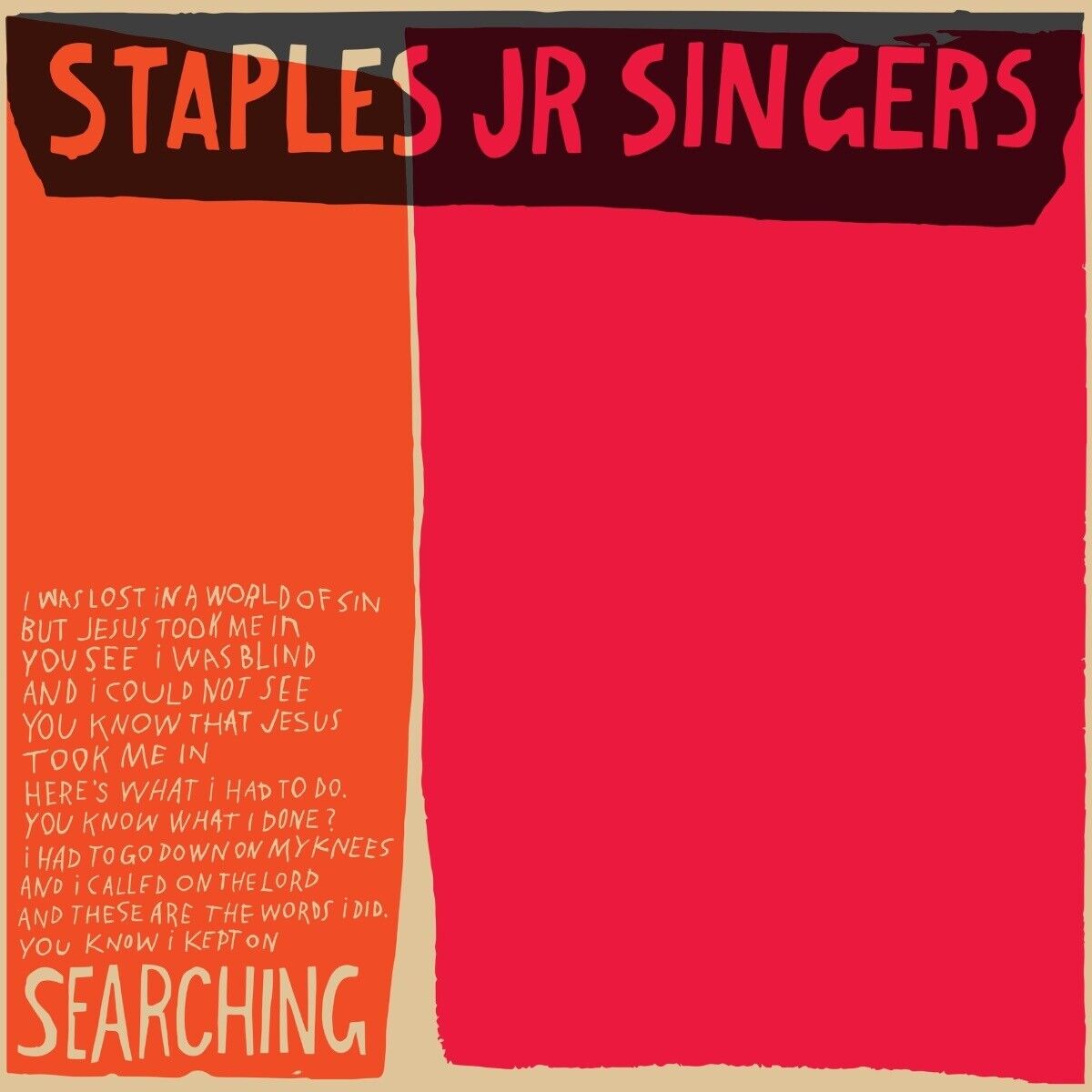 The Staples Jr. Singers Searching (CD) Album