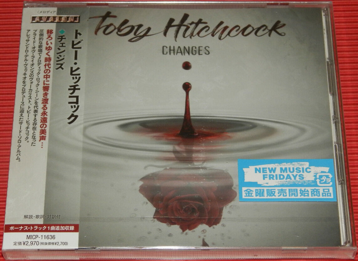 TOBY HITCHCOCK CAMBIA CON BONUS TRACK JAPAN CD