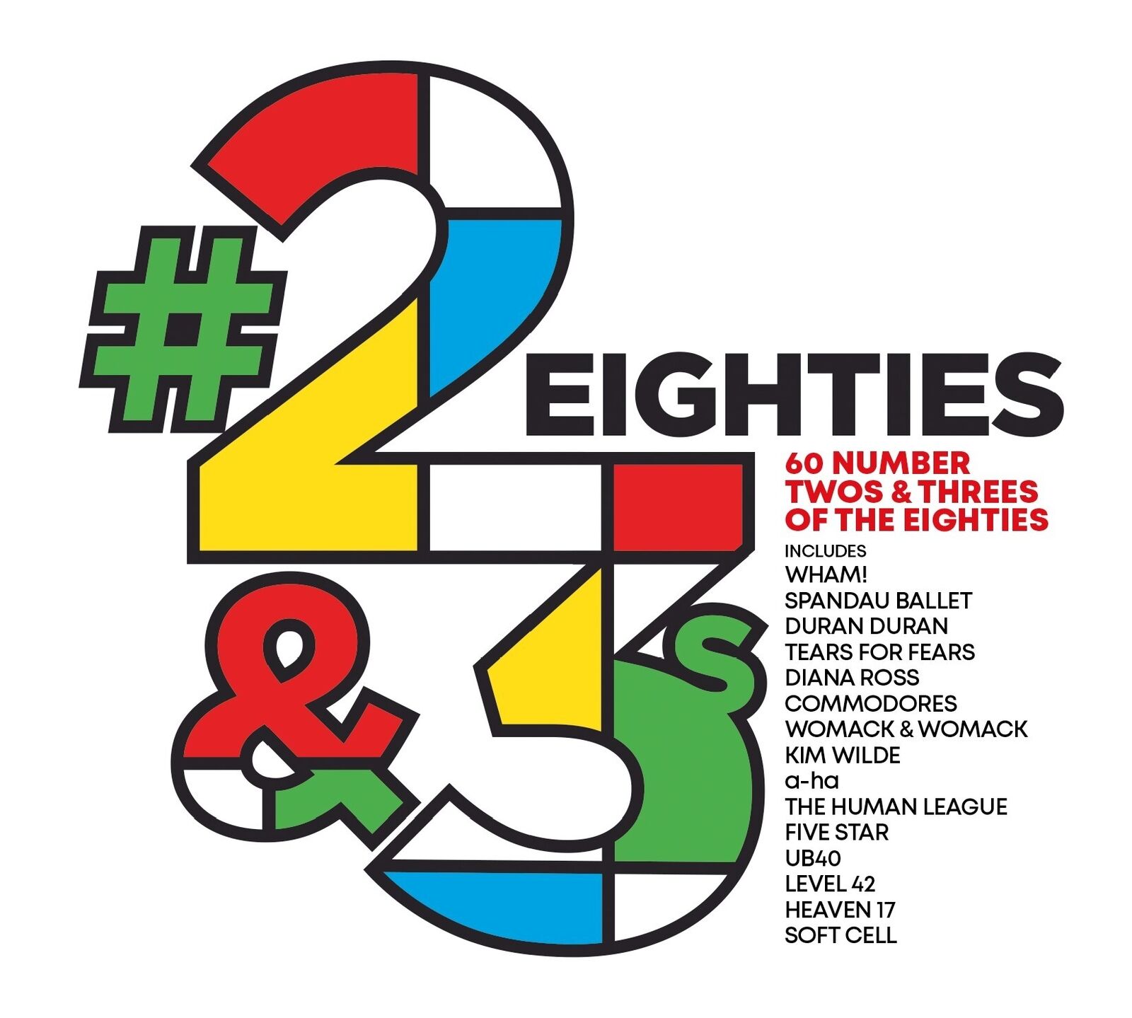 Various Artists Eighties #2's & #3's (CD) Box Set