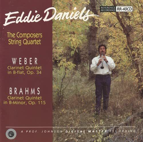 WEBER/BRAHMS/DANIELS/COMPOSERS STRING QUART Clarinet Quintets (Daniels) (CD)
