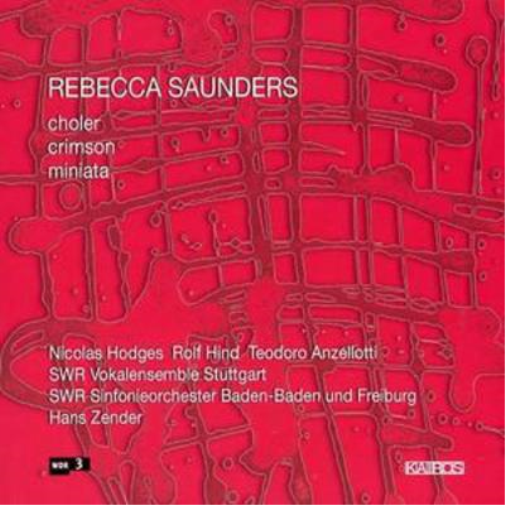 Various Composers Choler, Crimson, Miniata (Zender) (CD) Album