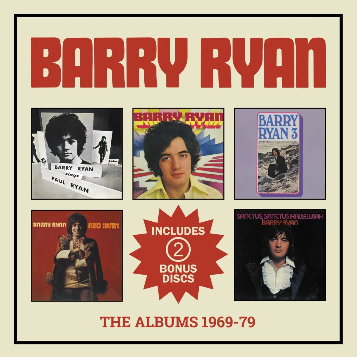Barry Ryan The Albums 1969-1979 (CD) Box Set