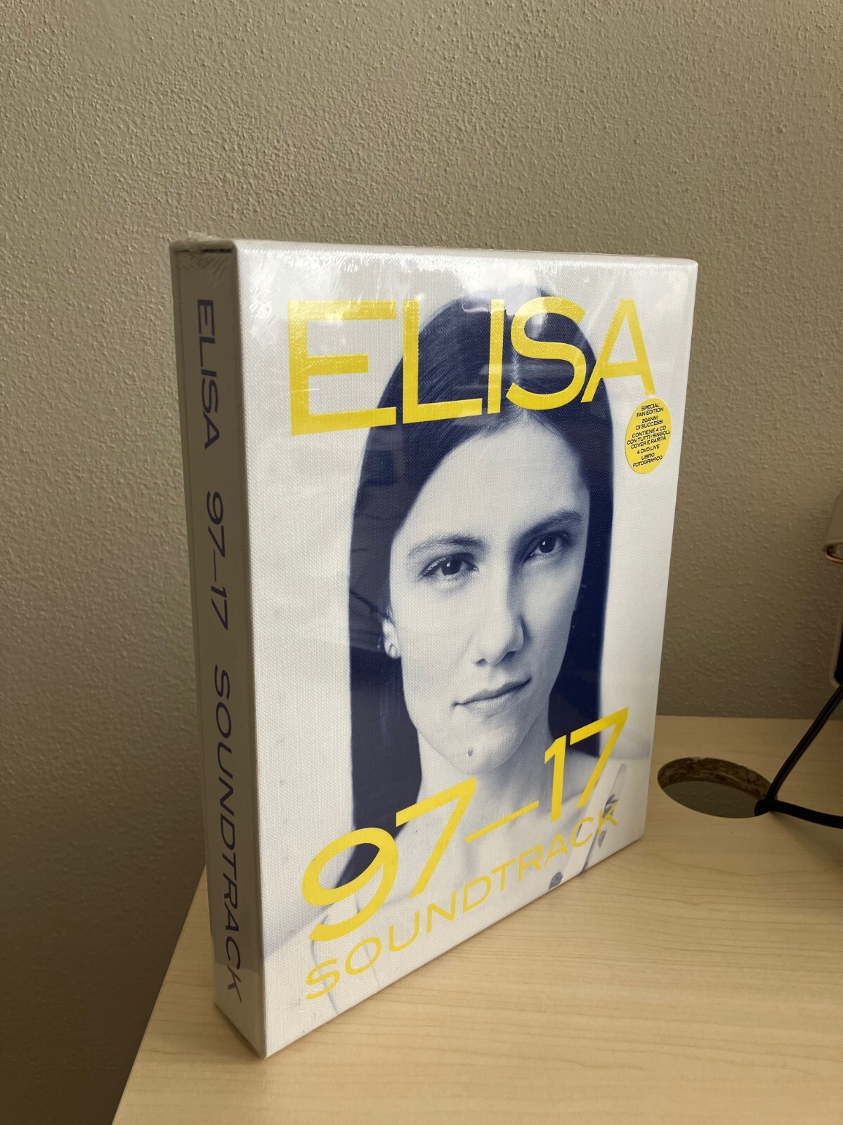 Elisa _ Soundtrack 97 - 17 _ 4 CD + 4 DVD + Libro BoxSet Special Fan Edition