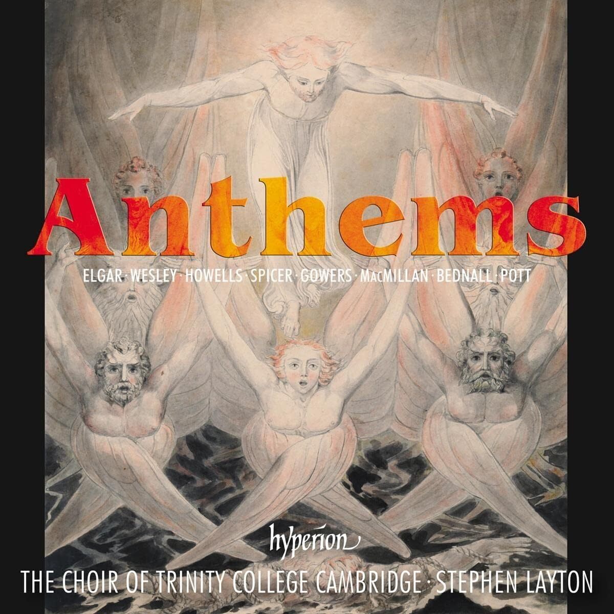 Choir of Trinity College, The Choir of Trinity College Cambridge: Anthems  (CD)