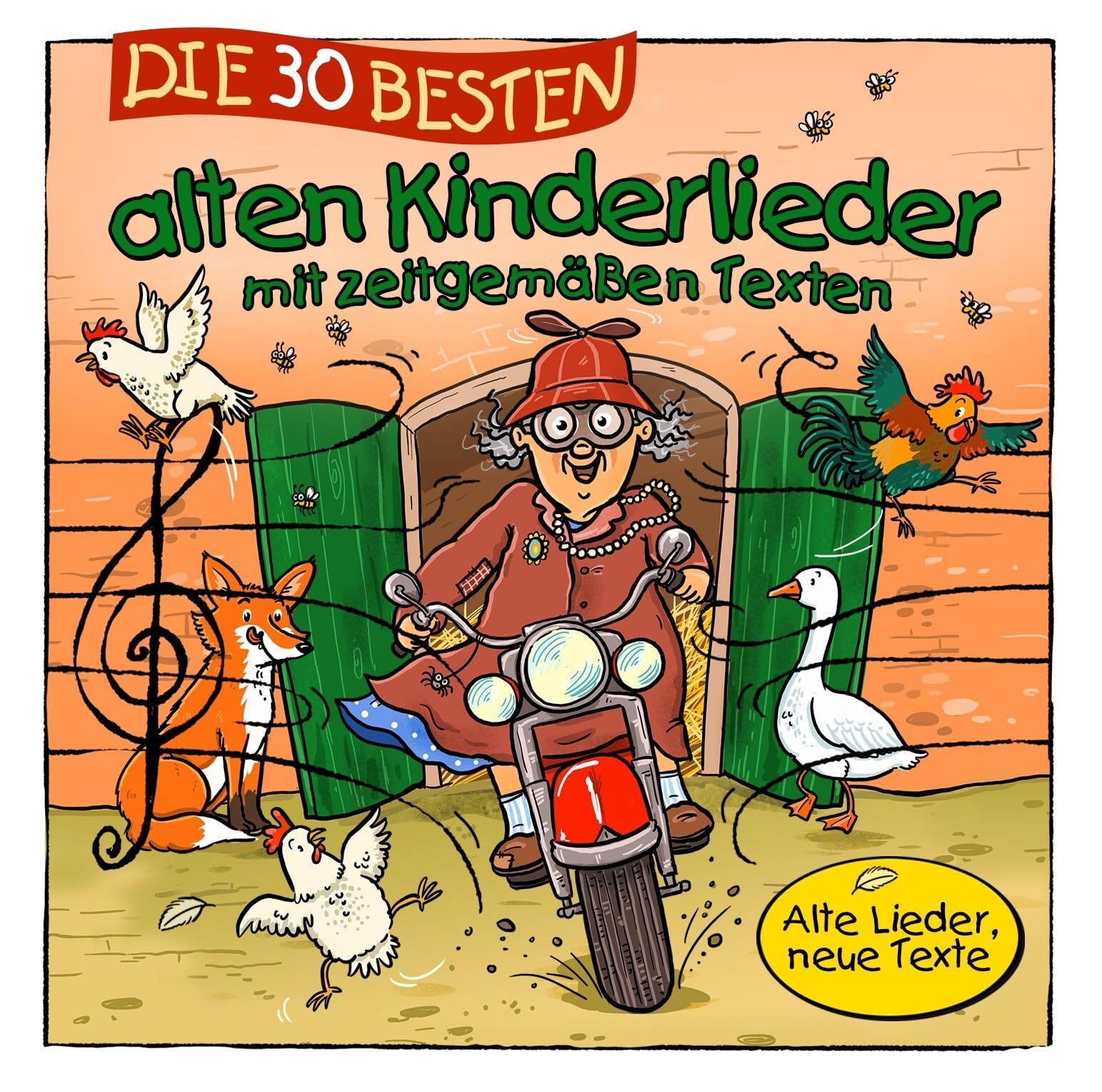 Die Kita-Frösche Die 30 besten alten Kinderlieder zeitgemäße Texte (CD)