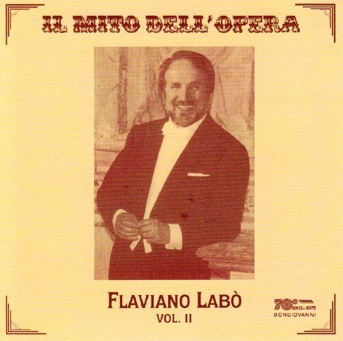 Flaviano Labo': Il Mito Dell' Opera vol.II - CD