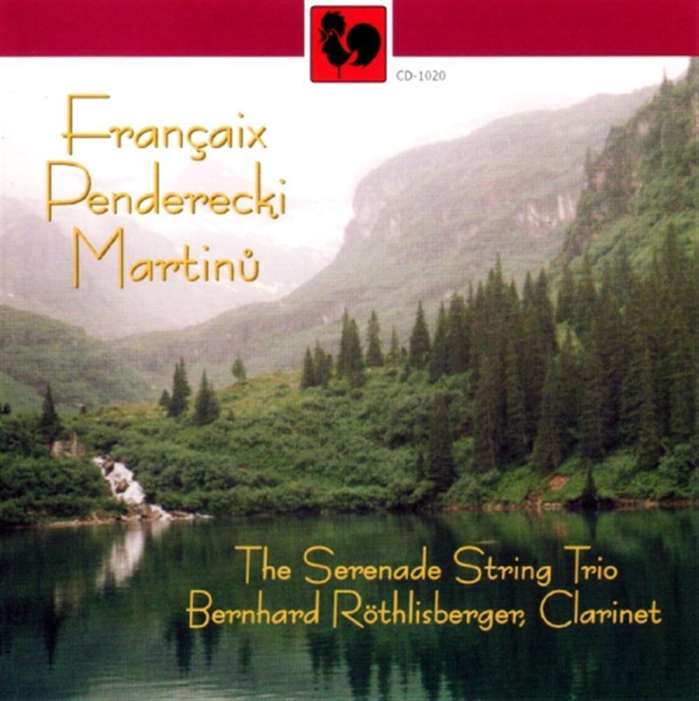 Serenade String Trio: Francaix, Pendericki, Martinu - AA.VV. (Audio Cd)