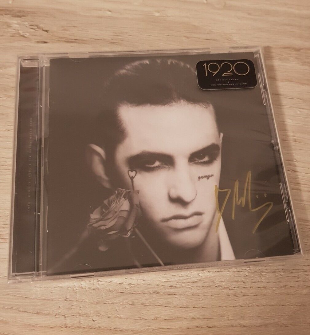 ACHILLE LAURO & THE UNTOUCHABLE BAND - 1920 - CD AUTOGRAFATO BLISTERATO