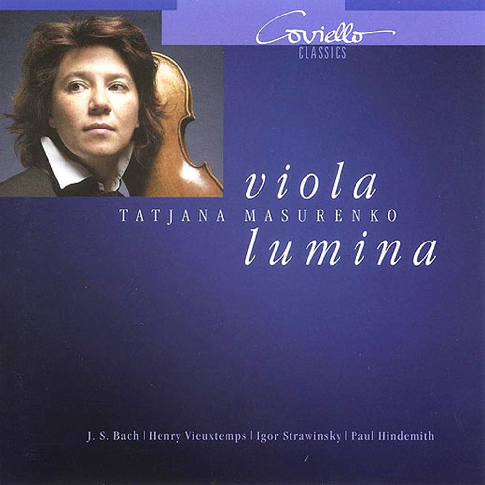 BACH / STRAVINS Lumina - Werke für Bratsche Solo von Bach, Strawinsky, Vieu (CD)