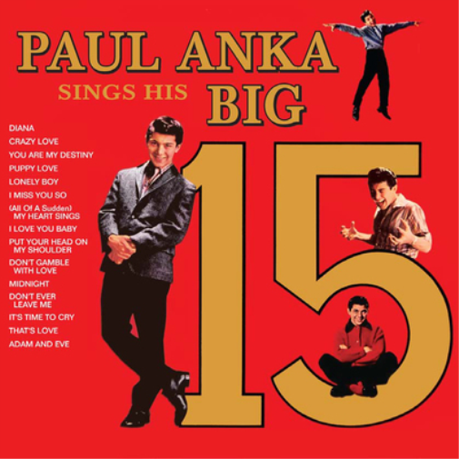 Paul Anka Paul Anka Sings His Big 15 (CD) Album