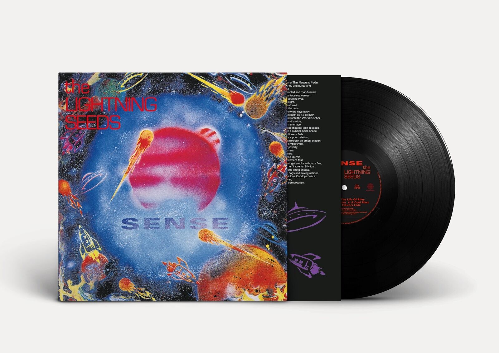 The Lightning Seeds Sense (Vinyl LP) 12" Album