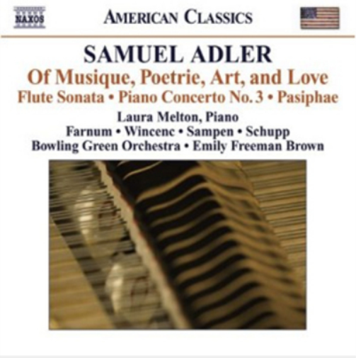 Samuel Adler Samuel Adler: Of Musique, Poetrie, Art and Love (CD) Album