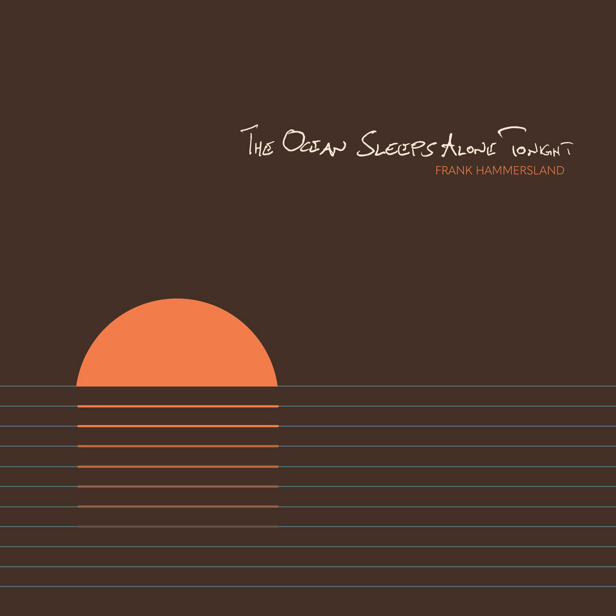 Frank Hammersland The ocean sleeps alone tonight (CD) Album