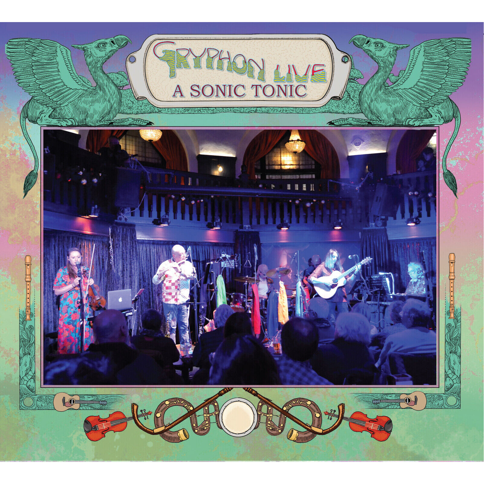 Gryphon Gryphon Live A Sonic Tonic Double CD TECD497 NEW