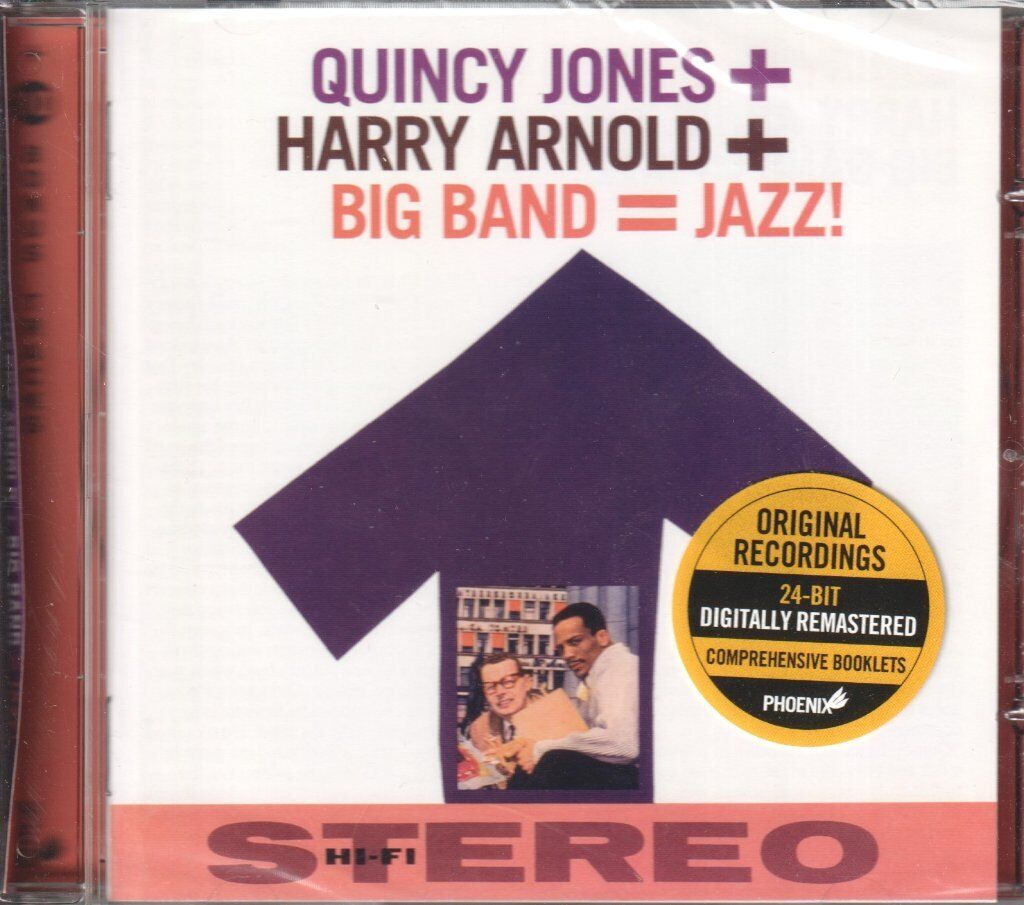 Quincy Jones and Harry Arnold and Big Band Jazz CD Europe Phoenix 2013 24 bit
