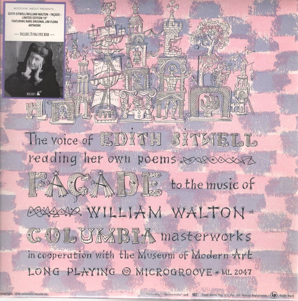 William Walton Facade (Rsd2020 Drop 1) 10" vinyl Europe Moochin About 2020 On