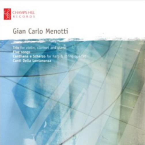 Gian Carlo Menot Gian Carlo Menotti: Trio for Violin, Clarinet and Piano/. (CD)