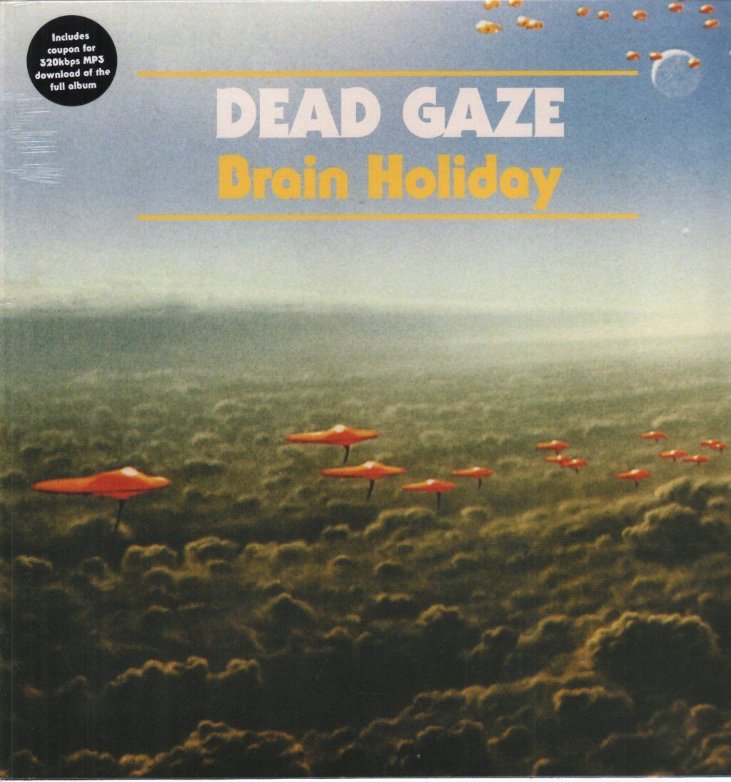 Dead Gaze Brain Holiday LP vinyl Europe Fatcat 2013 sealed with download code