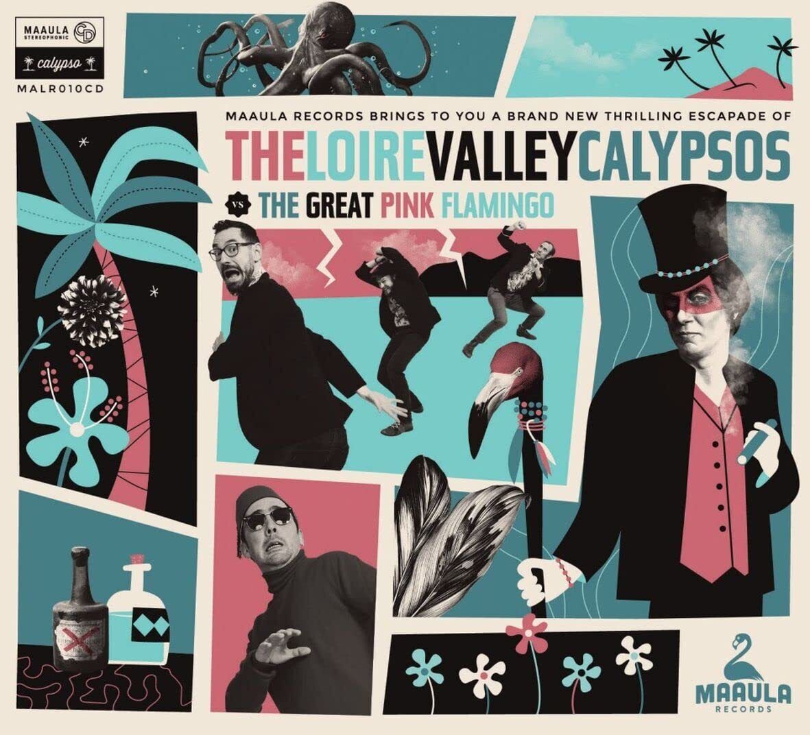 LOIRE VALLEY CALYPSOS-VS THE GREAT PINK FLAMINGO VINYL LP NUOVO