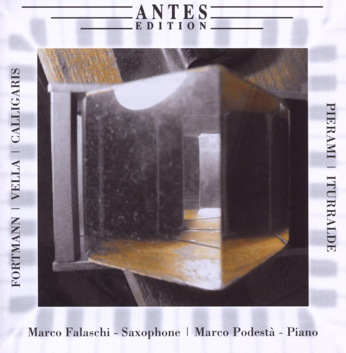 FORTMANN / VELLA / CALLIGARIS / P Sonatas for Saxophone & PN (CD)