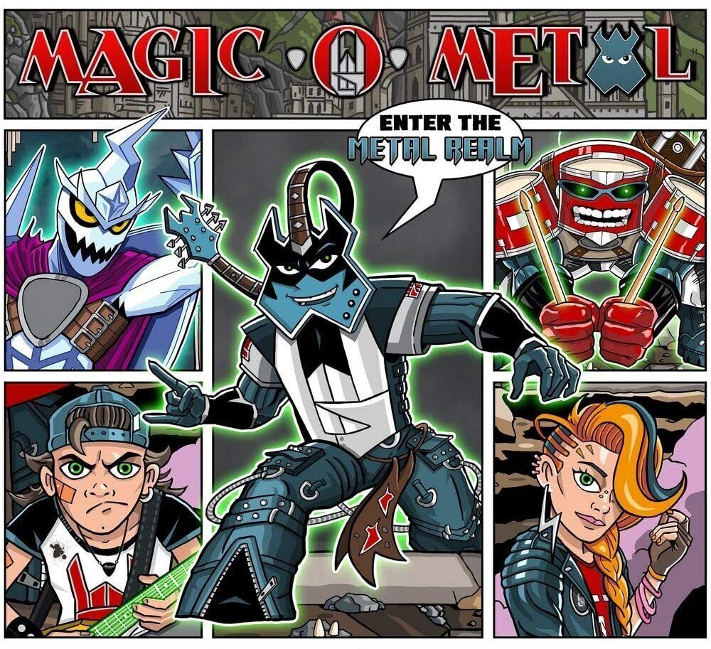 Magic-O-Metal Enter the Metal Realm (CD) Album (Limited Edition)