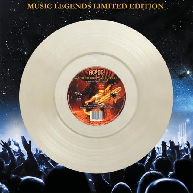 ac/dc and there was guitar... (clear (Vinyl LP)