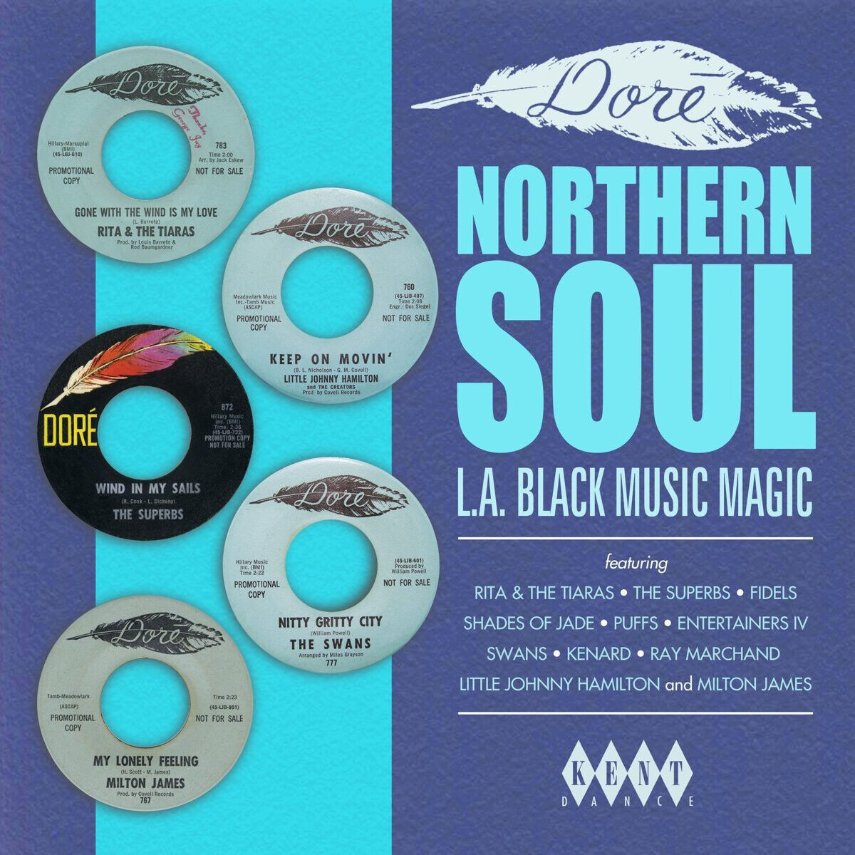 Various Artists Doré Northern Soul: L.A. Black Music Magic (Vinyl LP) 12" Album