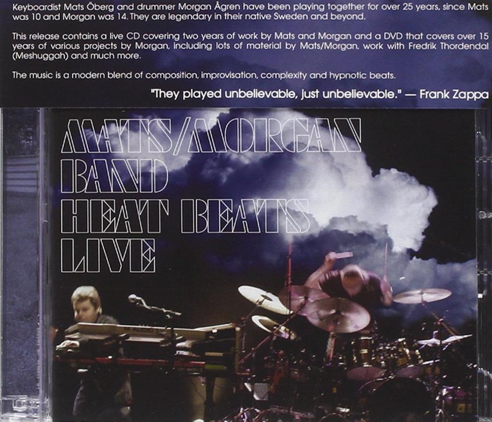 Heat Beats Live // Tourbook 1991-2007 - Mats/Morgan Band (Audio cd)
