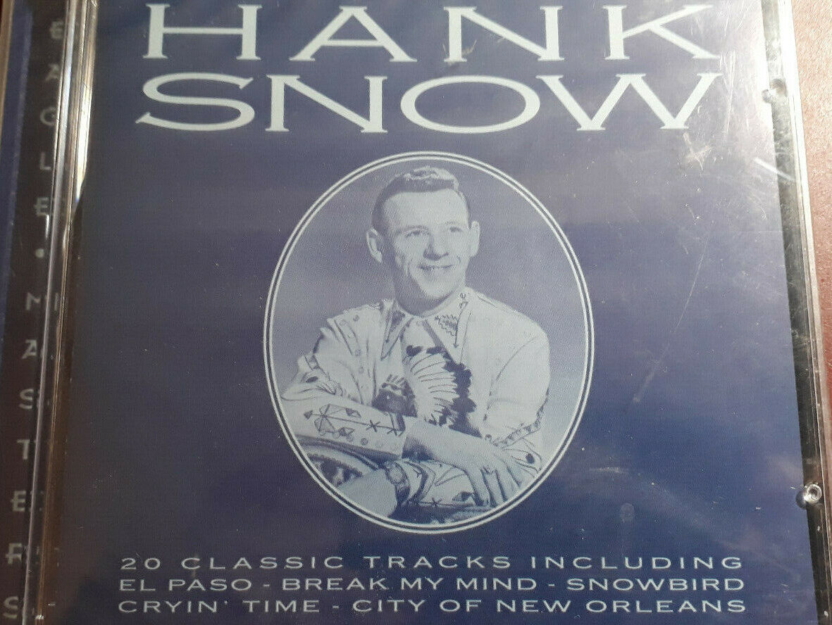 HANK SNOW-THE MASTERS * CD BRAND NEW STILL SEALED NUOVO SIGILLATO RARE