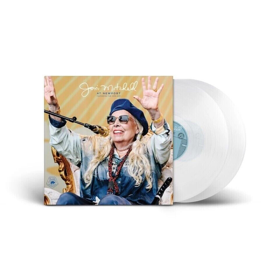 Joni Mitchell At Newport Doppio Vinile Lp Trasparente Nuovo e Sigillato