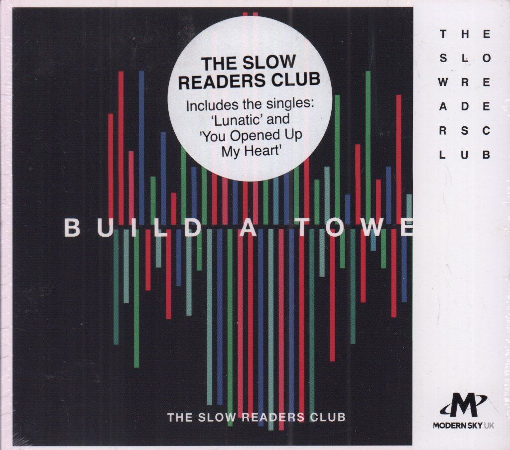 Slow Readers Club Build A Tower CD Europe Modern Sky Entertainment 2018 limited