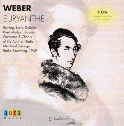Reining Euryanthe (Zallinger, Austrian Radio Orchestra) (CD) Album