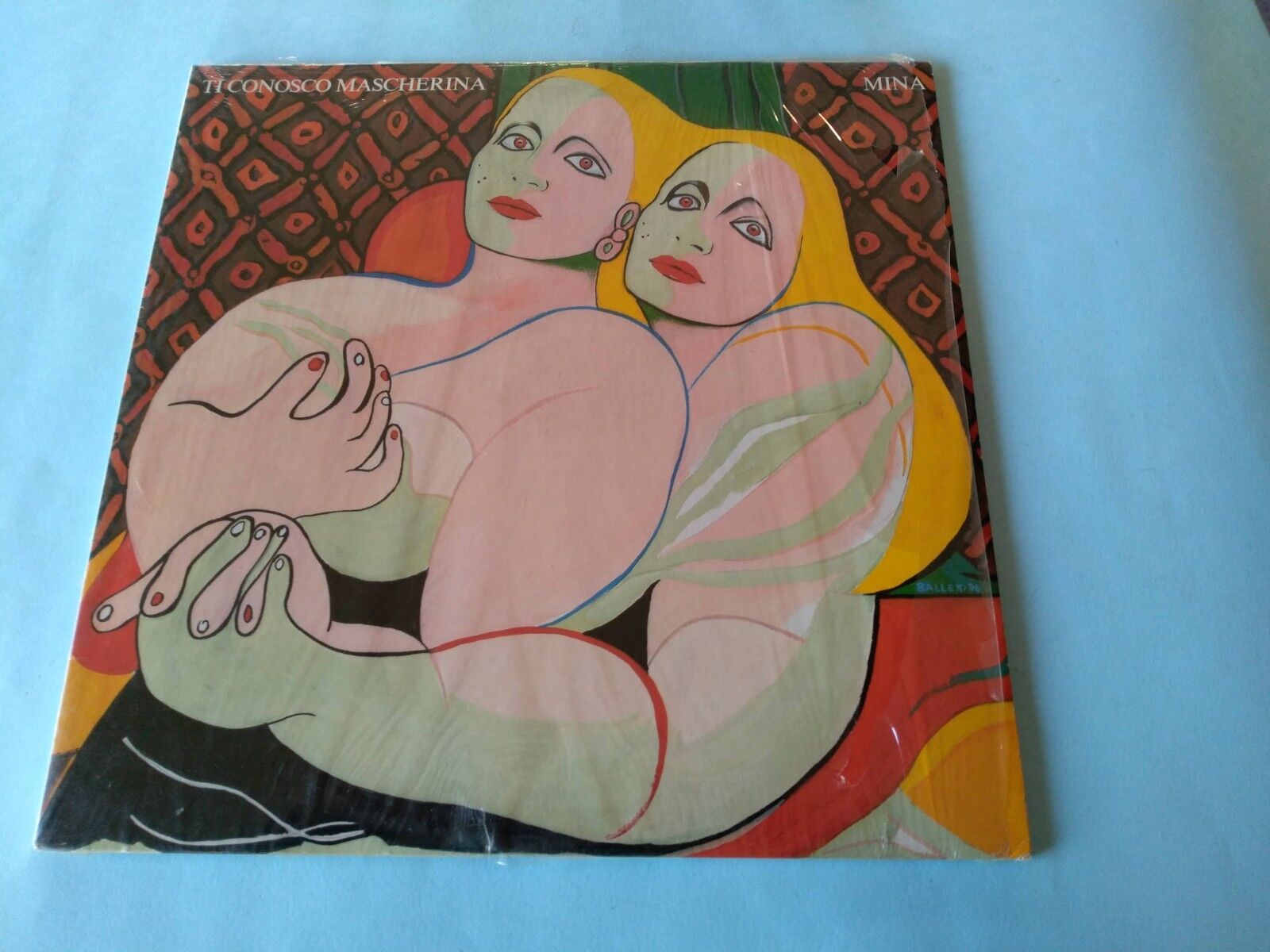 MINA "TI CONOSCO MASCHERINA" LP DOPPIO PDU 1990 Pdl L.7071 ITALIA NUOVO