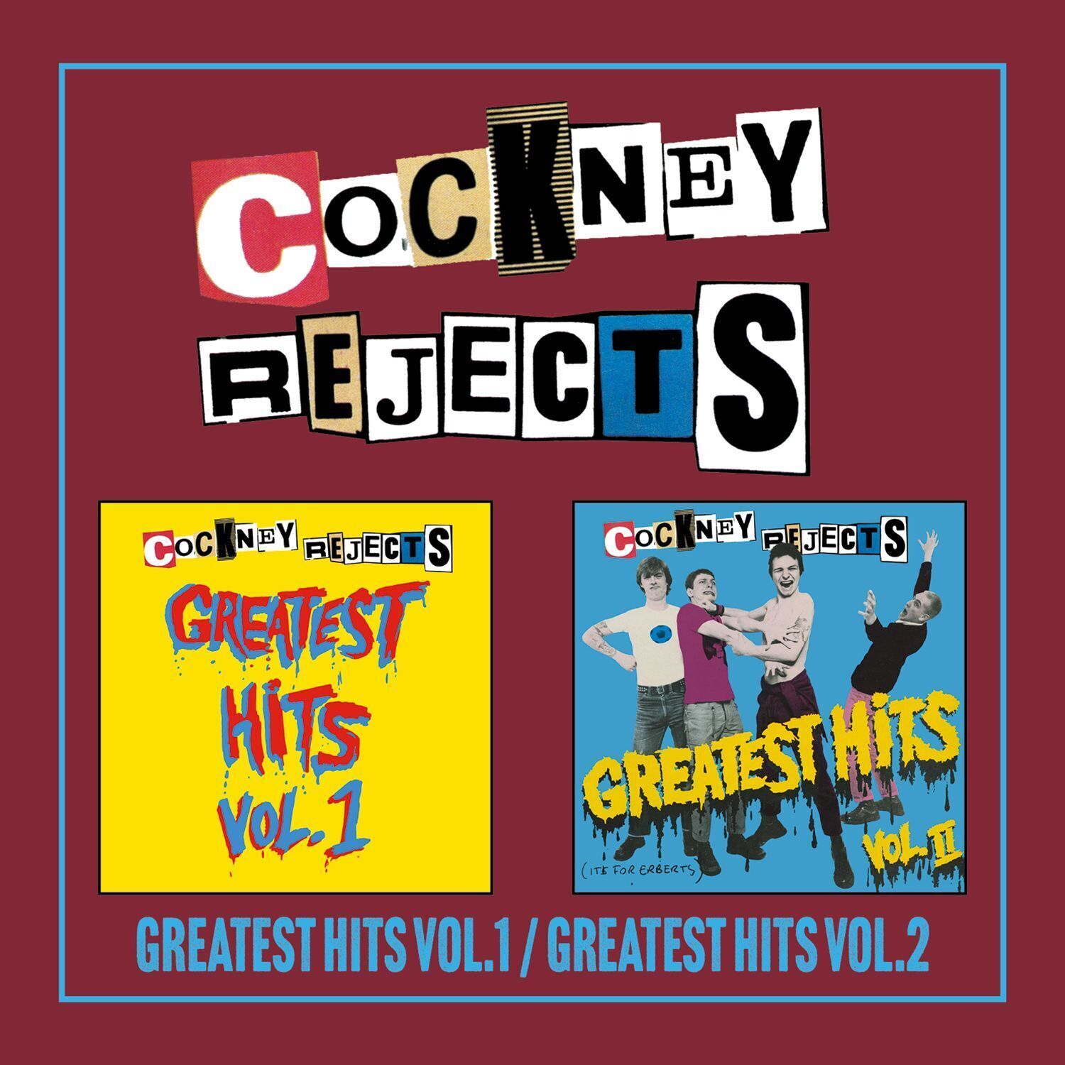Cockney Rejects Greatest Hits Vol. 1/Greatest Hits Vol. 2 (CD)