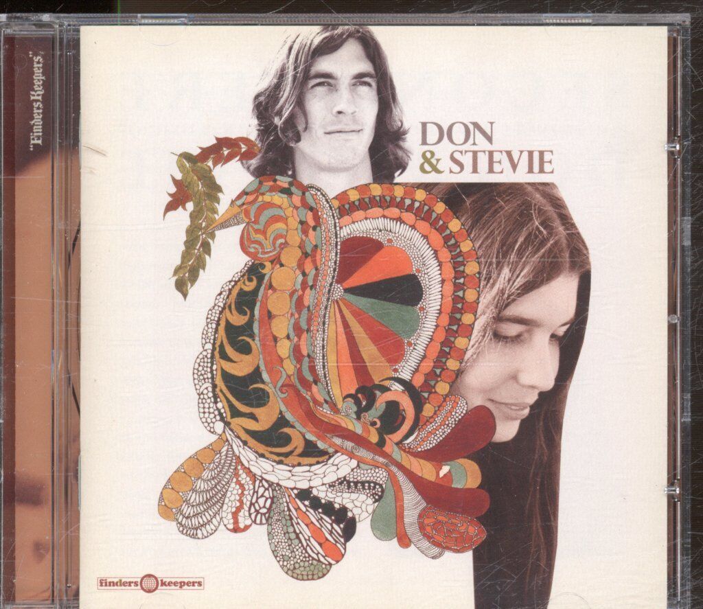 Don & Stevie Self-Titled CD UK Finders Keepers 2013 CD. Not sealed FKR059CD