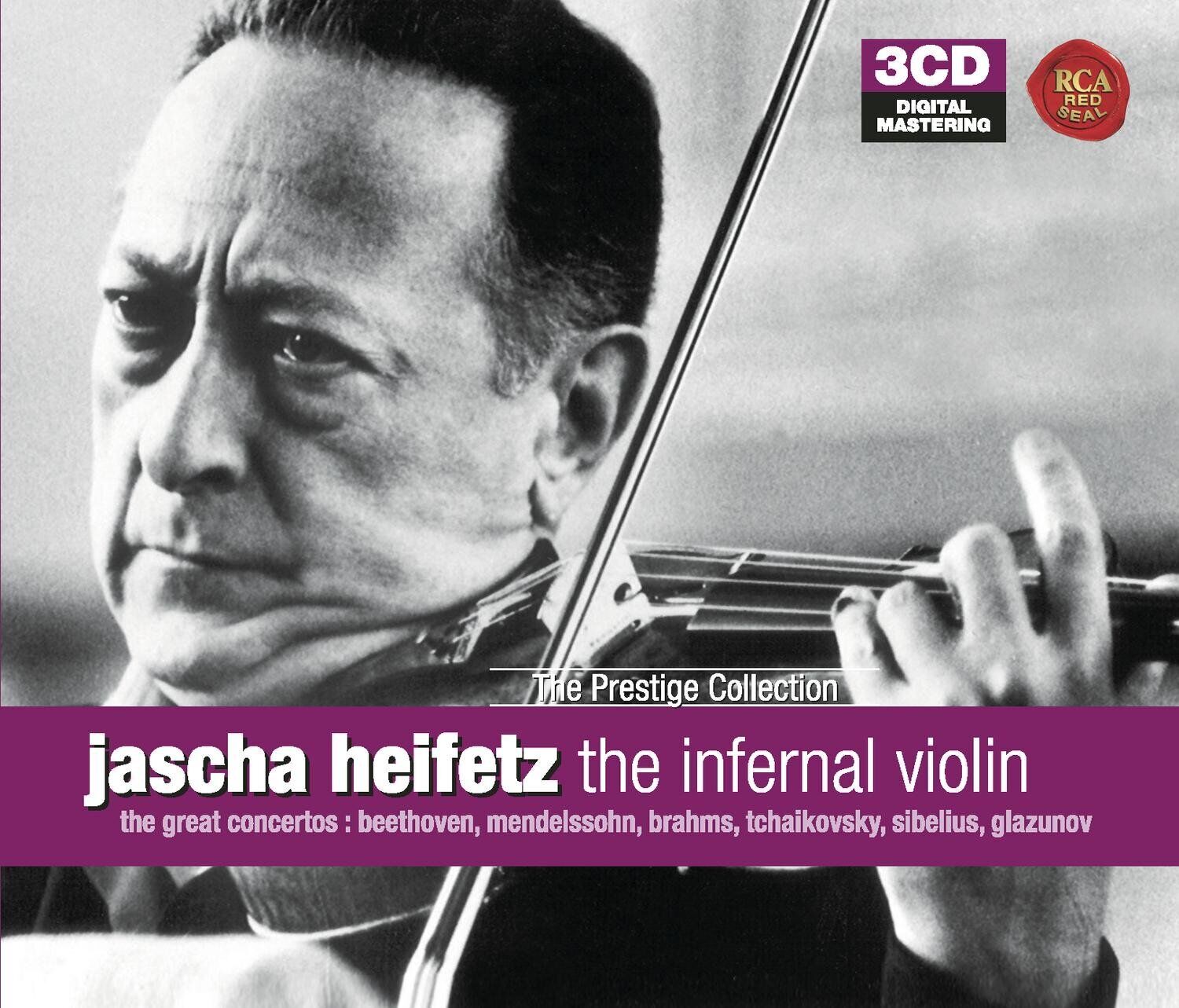 Heifetz,Jascha Heifetz-the Main Violin Concertos (CD)