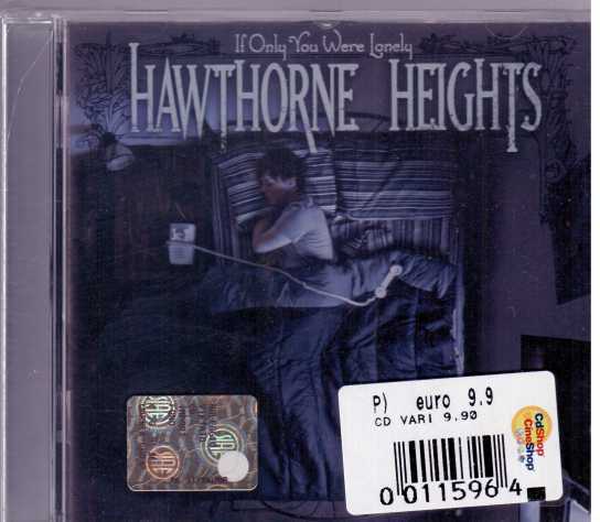 HAWTHORNE HEIGHTS IF ONLY YOU WERE LONELY CD SEALED SIGILLATO