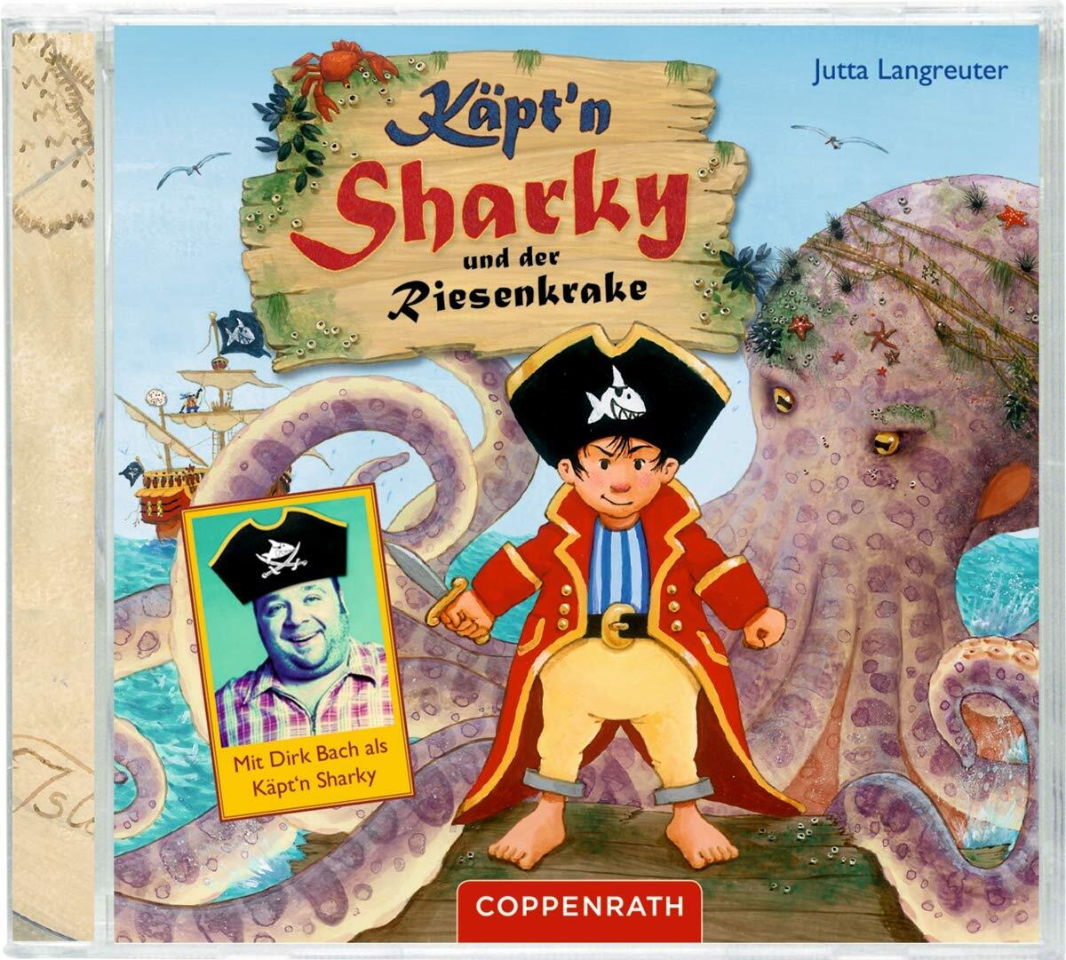 Jutta Langreuter CD: Käpt'n Sharky und der Riesenkrake (CD)